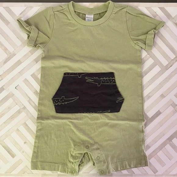 PL Alligator Romper & Shortie Bundle, 18mo - Picture 7 of 10